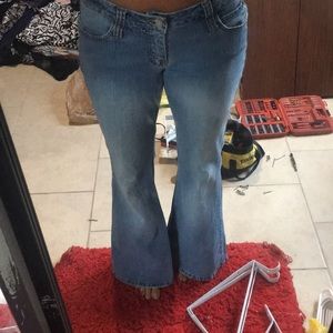 Dollhouse bell bottom jeans